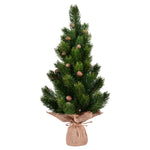Vickerman 19" Spruce Sapling Artificial Christmas Tree Unlit