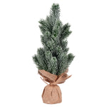 Vickerman 15" Frosted Spruce Sapling Artificial Christmas Tree Unlit 2 Pack