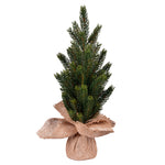 Vickerman 15" Balsam Fir Sapling Artificial Christmas Tree Unlit 2 Pack