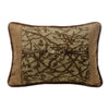 HiEnd Accents Tree Pillow with Buckle Detail