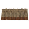 HiEnd Accents Crestwood Houndstooth Valance