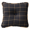 HiEnd Accents Tufted Pillow Windowpane