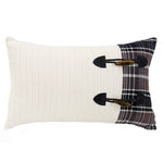 HiEnd Accents Toss Pillow with Toggle Buttons