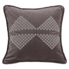 HiEnd Accents Embroidered Diamond Pillow