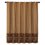 HiEnd Accents Bayfield Moose Shower Curtain