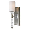 22486 Campania 1 Light Carved Glass Sconce