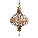 Uttermost 21966 Sabina 3 Lt Gold Pendant