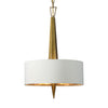 Uttermost 21264 Obeliska 3 Light Gold Chandelier