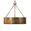 Uttermost 22067 Wolcott 5 Light Golden Pendant