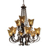 Uttermost 21005 Vetraio 9Lt Oil Rubbed Bronze Chandelier