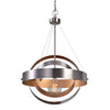 Uttermost 22095 Anello 1 Light Brushed Nickel Pendant