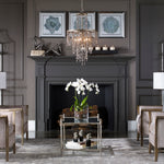Statement Crystal Light Fixture for Grand Spaces