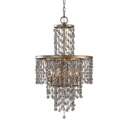 Uttermost 21288 Valka 6 Light Crystal Chandelier