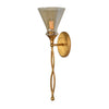 Uttermost 22512 Glam 1 Light Gold Sconce