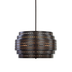 Uttermost 21303 Fuller 3 Light Drum Chandelier