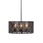 Uttermost 22157 Myrtle 3 Light Outdoor Pendant