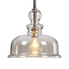 Uttermost 22192 Eaton 1 Light Glass Pendant