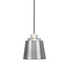 Uttermost 22185 Pratt 1 Light Nickel Mini Pendant