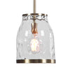 Uttermost 22187 Crossley 1 Light Glass Mini Pendant