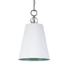Uttermost 21515 Delray White 1 Light Pendant