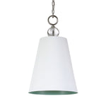 Uttermost 21515 Delray White 1 Light Pendant