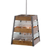 Uttermost 21518 Glasshouse 4 Light Lantern Pendant