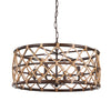 Uttermost 21534 Hilo 4 Light Drum Pendant