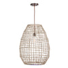 Uttermost 21535 Cross Weave 1 Light Pendant