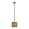 Uttermost 21839 Alita Champagne Mini Drum Pendant