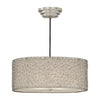 Uttermost 21154 Brandon Silver 3 Light Drum Pendant