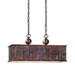 Uttermost 21922 Albiano Rectangle 2 Lt Bronze Pendant