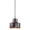 Uttermost 21924 Giaveno 1 Light Oxidized Bronze Pendant