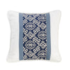 HiEnd Accents Pieced Pillow with Printed Stripe Detail
