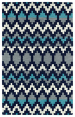 Kaleen Rugs Lakota Collection LKT03-22 Navy Area Rug