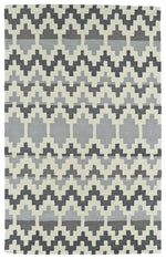 Kaleen Rugs Lakota Collection LKT03-75 Grey Area Rug