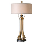 Uttermost 26631-1 Selvino Brushed Brass Table Lamp