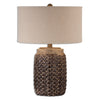 Uttermost 26612-1 Bucciano Textured Ceramic Table Lamp