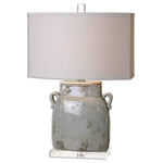Uttermost 26613-1 Melizzano Ivory-Gray Table Lamp