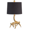 Uttermost 26617-1 Golden Antlers Table Lamp