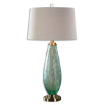 Uttermost 27003 Lenado Sea Green Glass Table Lamp