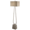 Uttermost 28724 Carugo Polished Nickel Floor Lamp