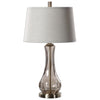 Uttermost 27085 Cynthiana Smoke Gray Glass Lamp