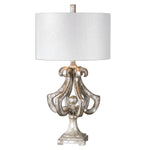 Uttermost 27103-1 Vinadio Distressed Silver Table Lamp