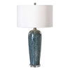 Uttermost 27130-1 Maira Blue Ceramic Table Lamp