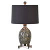 Uttermost 27161-1 Madon Crackled Glass Table Lamp