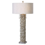 Uttermost 27177-1 Silver Bamboo Table Lamp
