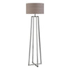 Uttermost 28111 Keokee Polished Nickel Floor Lamp