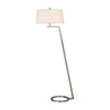 Uttermost 28108 Ordino Modern Nickel Floor Lamp