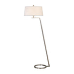 Uttermost 28108 Ordino Modern Nickel Floor Lamp
