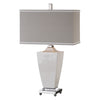 Uttermost 27300-1 Rochelle White Glaze Table Lamp